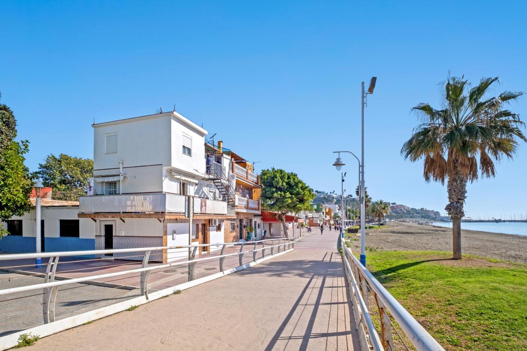 Apartamento Frente A La Playa Málaga Eksteriør billede